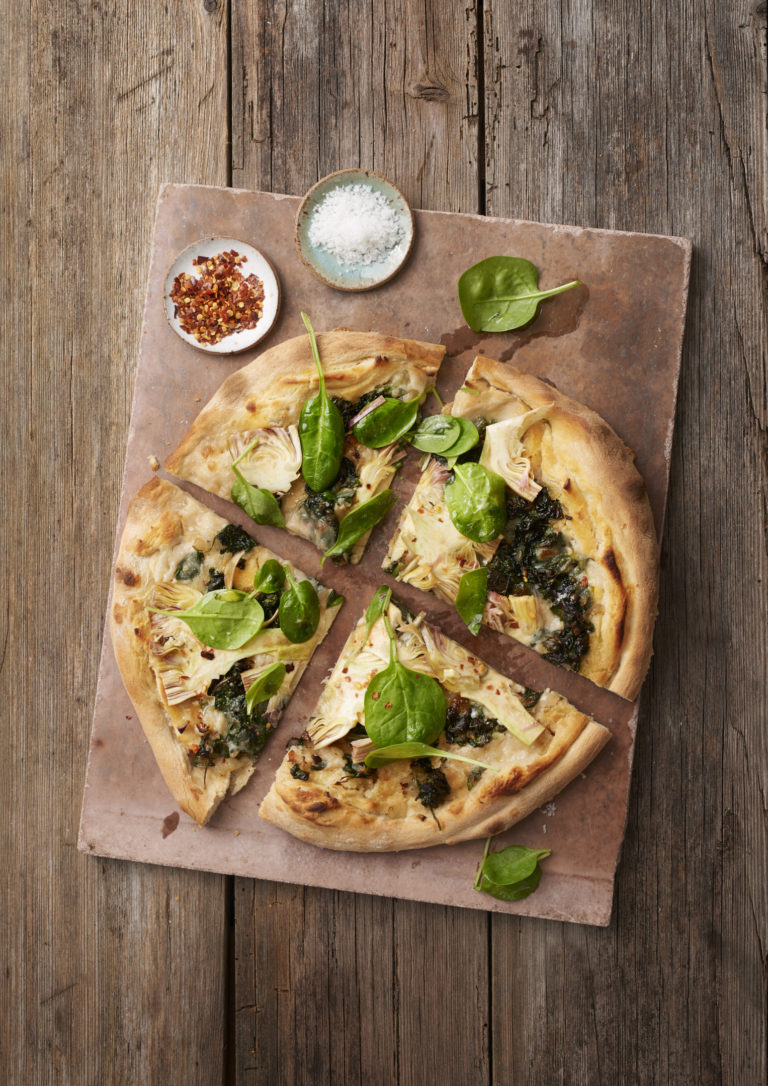 Pizza mit frischen Artischocken – so lecker! | eat sleep green